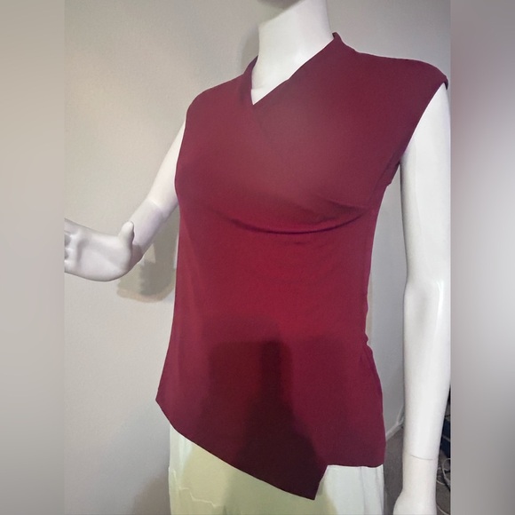 Vintage DKNY Layered Wrap-Effect Top - Picture 2 of 9